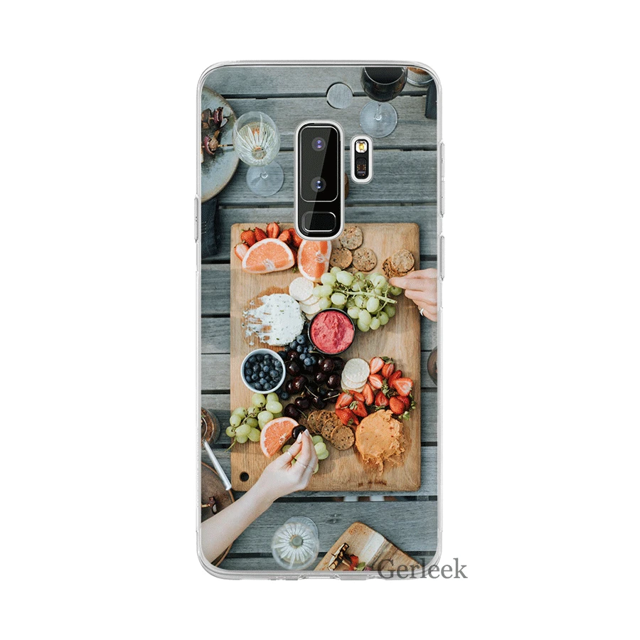 Чехол Desxz Food для Samsung galaxy J1 J2 J3 J5 J7 J6 Prime защитный чехол|Чехлы-накладки| |