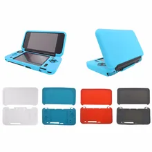 Soft Silicone Rubber Protective Skin Case Cover For New 2DS XL Console For Nintend 2DS LL