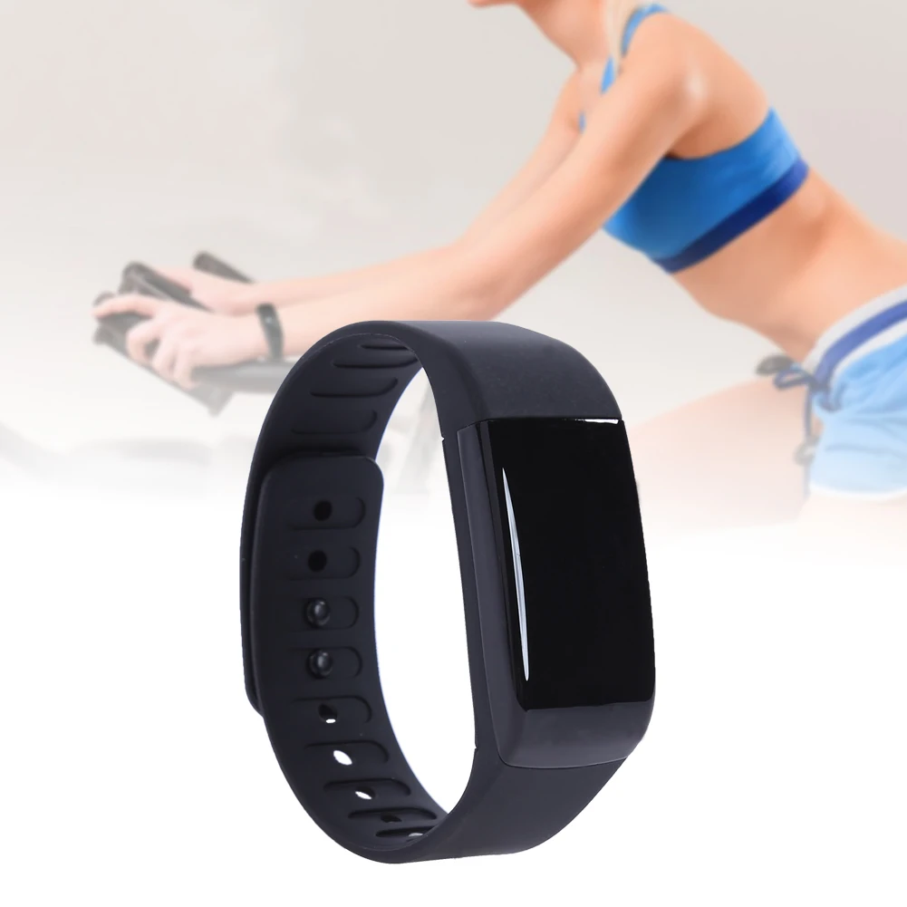 Sport Smart Wristband 0 66inch OLED Screen Waterproof Bluetooth 4 0 Heart Rate Sleep Monitor Multifunction