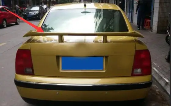 1993-2011 для Volkswagen Passat B5 заднее крыло Passat clip-тип перфорированные светло- ABS изменение установленное крыло хвост