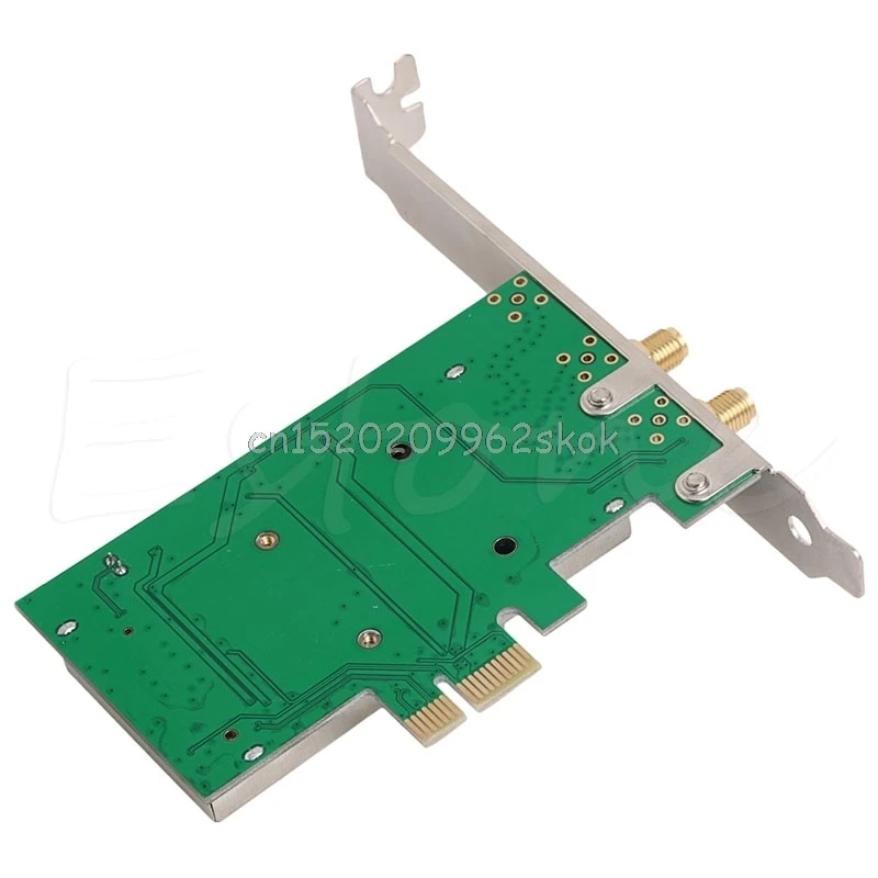 Koop Pci E Pci Express Carte Dubbele Bande 300Mbps Wlan Wifi Adaptateur Bluetooth 4.0 Jy23 19 Dropship