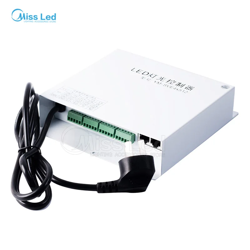

YM-SVE4x512 ws2812 led Slave controller sd card for ws2812b/ws2811 pixels Led Strip Light AC100V-230V