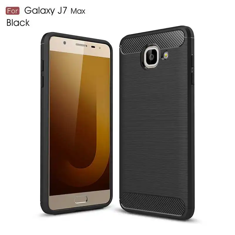 Модный противоударный мягкий силиконовый чехол Mokoemi 5," для samsung Galaxy J7 Max, чехол для samsung J7 Max, чехол для телефона - Цвет: Black
