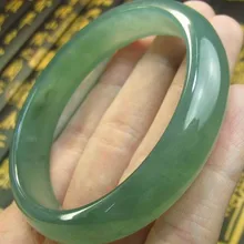 Нефритовый браслет натуральный зеленый нефритовый браслет виды льда