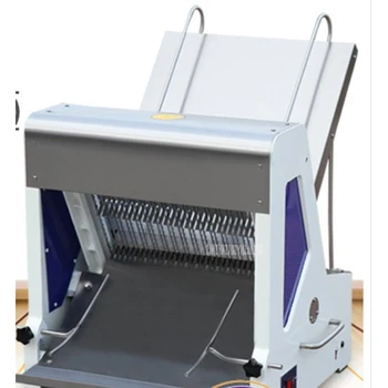 

Automatic Electric 31 Slices Square Bread Slicer Machine Stainless Steel Steamed Bun Slicer Commercial Toast Slicing Machine