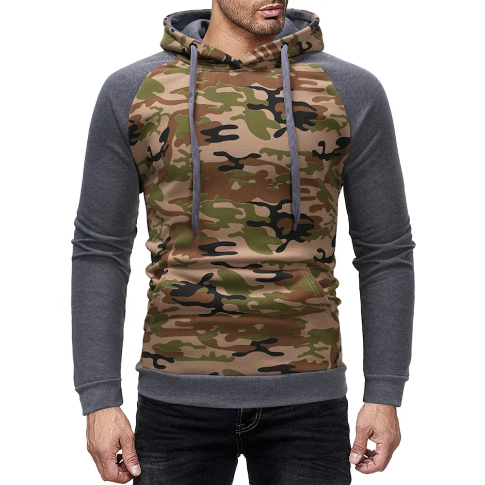 

Brand Male Camouflage Hoodies Pullover Top Autumn Men Sweatshirt Clothe Long Sleeve Winter Warm Hooded Sweatshirt Tracksuits