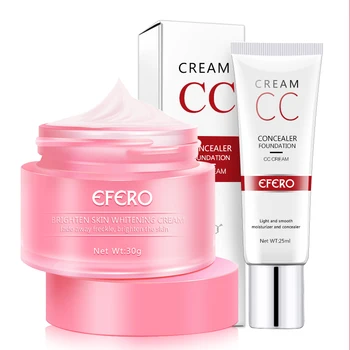 

Whitening Face Cream Freckle Cream Remove Dark Spot Melanin Anti Wrinkle Face Cream + Face Contouring Foundation Concealer Cream