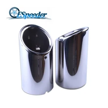 ESPEEDER VW Jetta Sagitar Scirocco All Universal For Volkswagen Car Exhaust Tip Stainess Pipe Tips Car Styling Modified Muffler