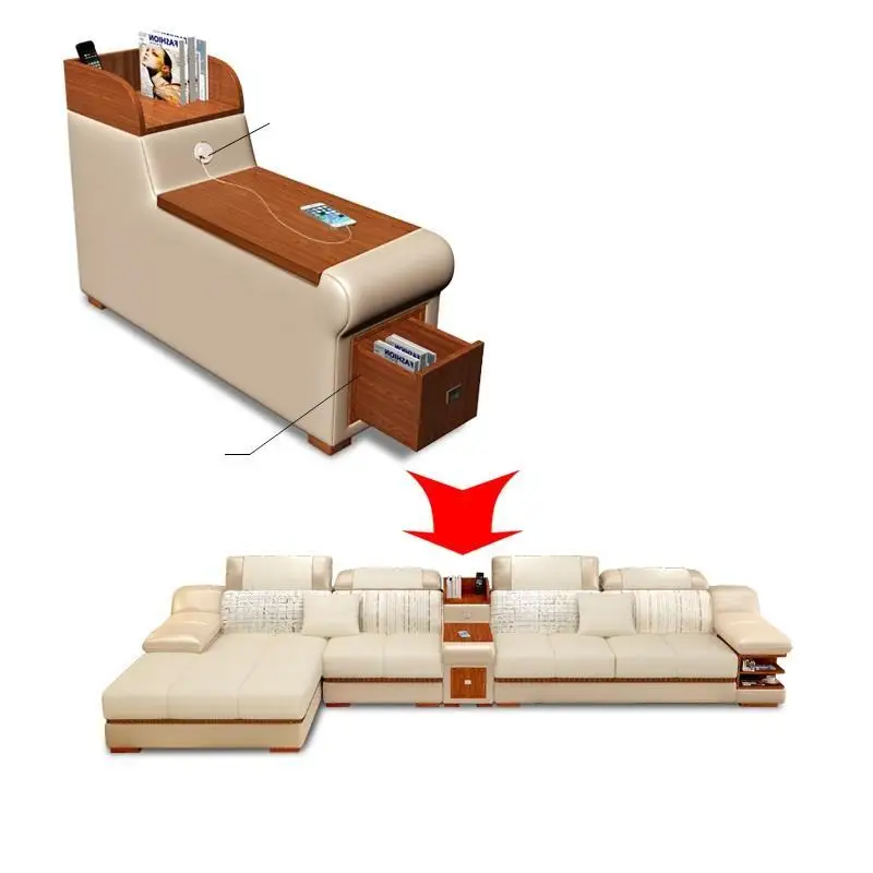 Mobilya Moderna Para transversal Copridivano futón Zitzak sillón reclinable Couche Para casa De Sala Mueble De salón sofá muebles