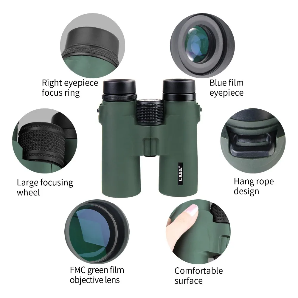 CIWA Vision King Eyecups system бинокль для охоты HD фокус длина Hd Профессиональный Visionking