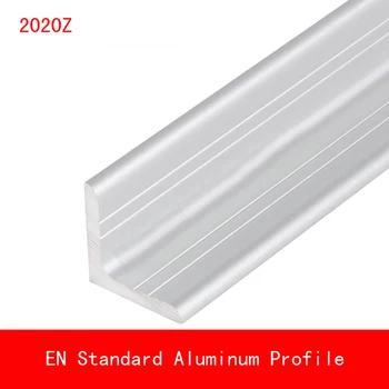 

5pcs length 200mm 2020Z Type L Aluminium Profile Angle 20*20mm Wall 3mm Brackets AL 3D Printer Frame Metal Connector Workbench