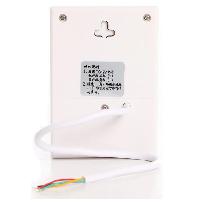 DC 12V Wired Doorbell Door Bell Chime For Home Office Access Control System For Free Shipping