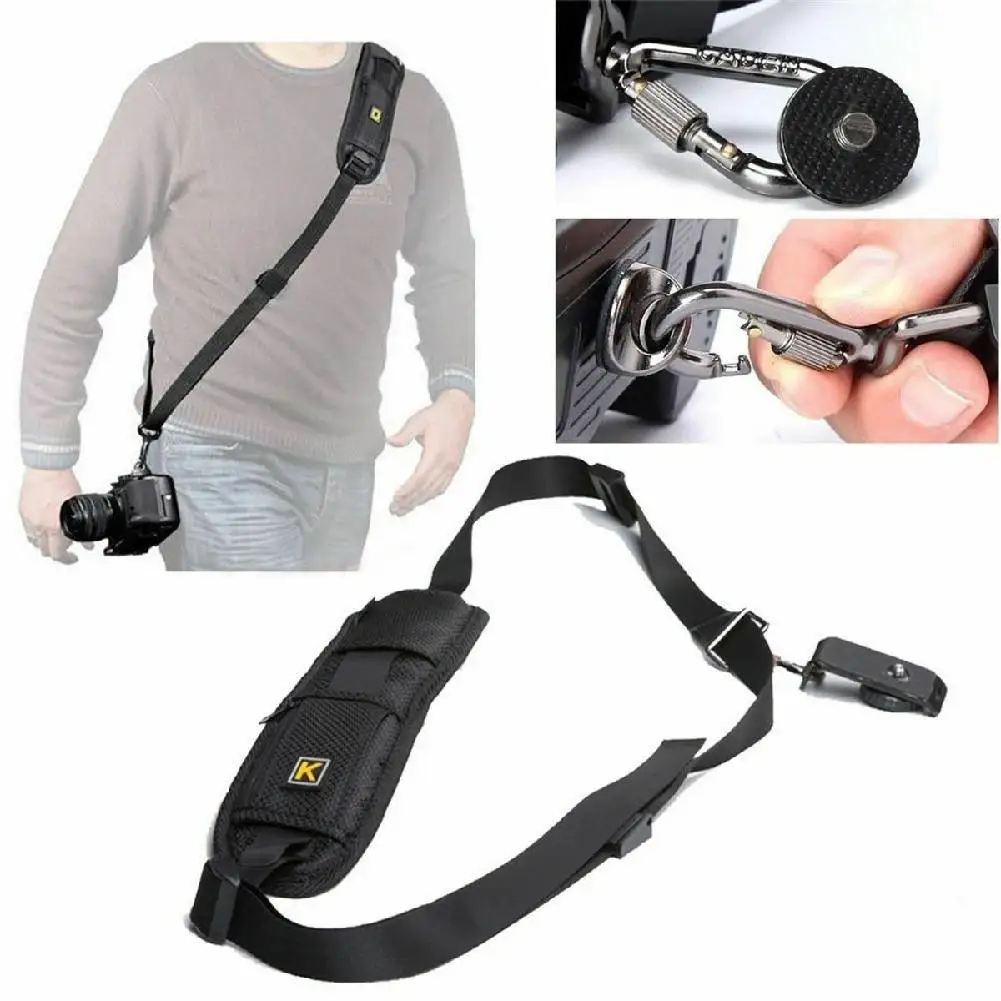 

Strap Camera Single Shoulder Belt Sling For SLR DSLR Cameras Canon Sony Nikon Single Shoulder Sling Belt Strap R25