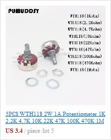 1 шт. DC-DC понижающий преобразователь модуль LM2596 DC 4,0~ 40 до 1,3-37 в Регулируемый регулятор напряжения горячая распродажа