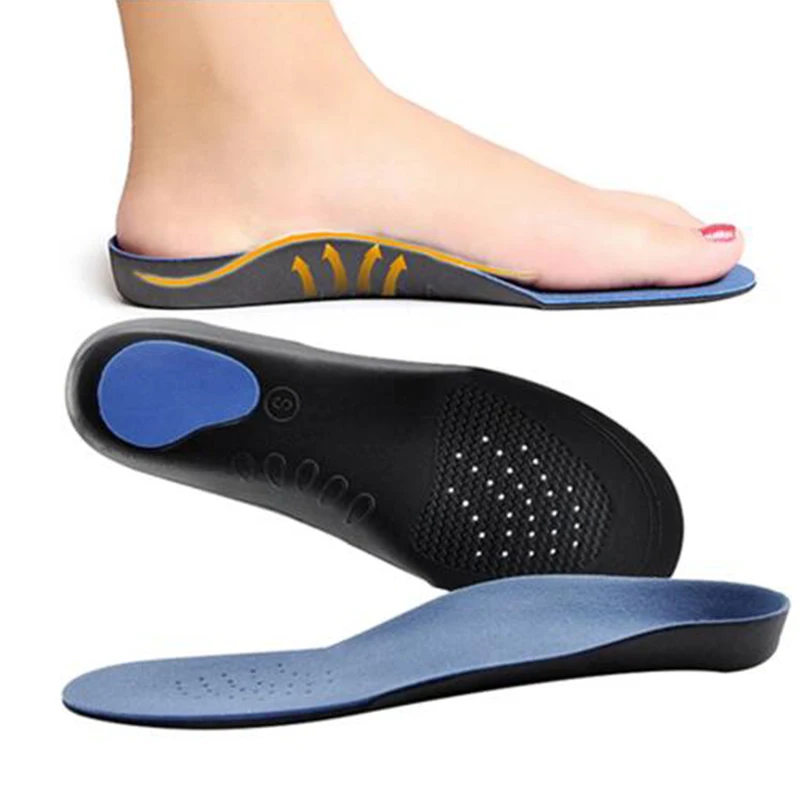 2019 Orthopedic InsolesFlatfoot Orthotics Cubitus Varus Orthopedic Foot Pad Care Insole Unisex Deodorant Insole
