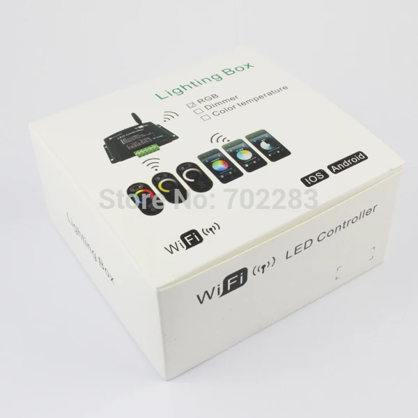 Пульт дистанционного управления WIFI LED RGB 12 В 24 в RF Диммер 2 4G контроллер|2.4g rgb
