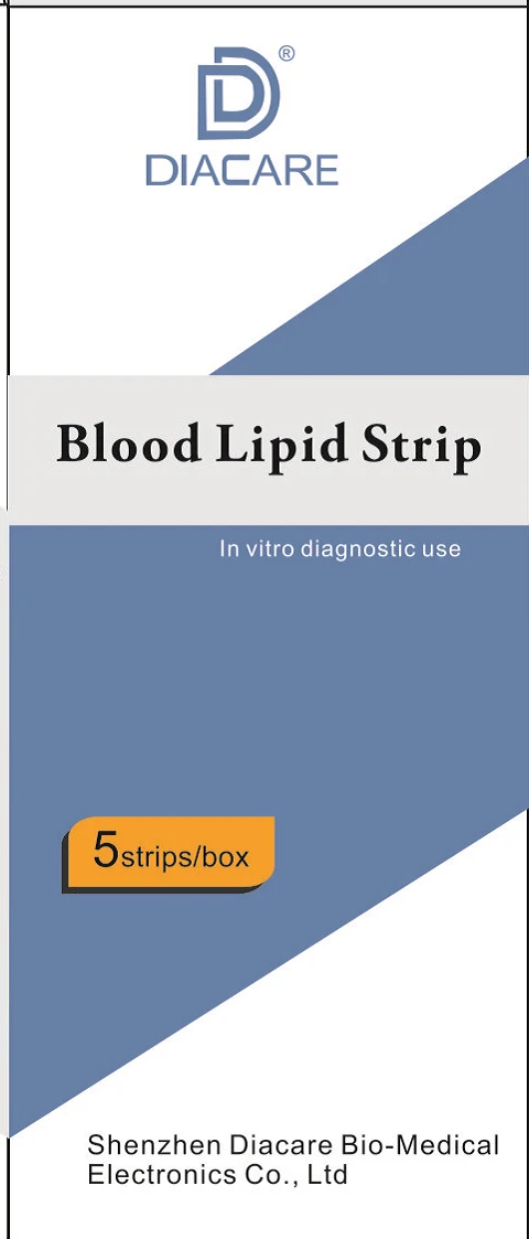 

Test Strip for DLA Dry Chemistry Analyzer/Total Cholesterol (TC), Triglycerides(TG), HDL-Cholesterol(HDL-C)
