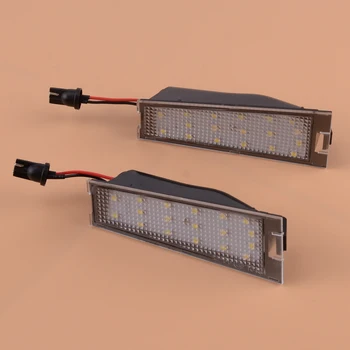 

DWCX 2pcs White LED License Number Plate Light Lamp Fit For Cadillac CTS 2008 2009 2010