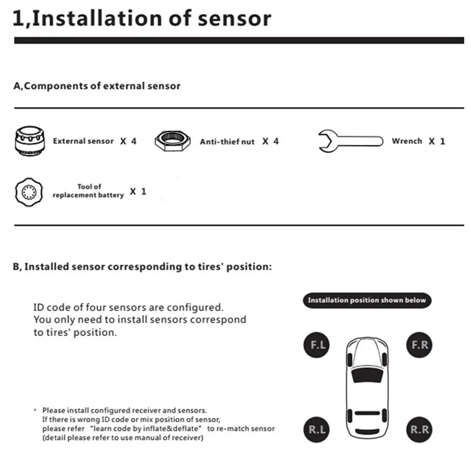 Visture T05WG TPMS автомобильная система контроля давления в шинах дисплей 4 внешних датчика температурная сигнализация Автомобильная сигара зарядное устройство
