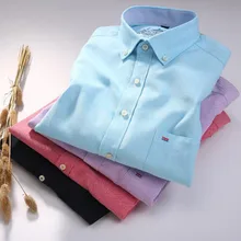 Корейский стиль мужская деловая рабочая одежда рубашки Camisa, однотонное оксфордское платье с длинными рукавами и отложным воротником, удобное приталенное платье