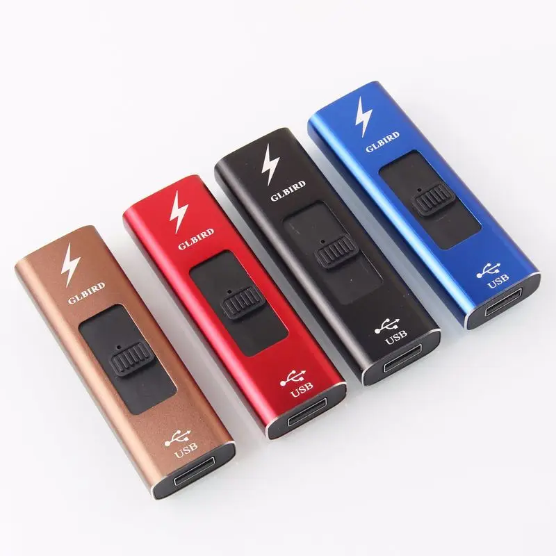 USB зажигалка плазменная с тонкой дугой ветрозащитная электронная перезаряжаемая