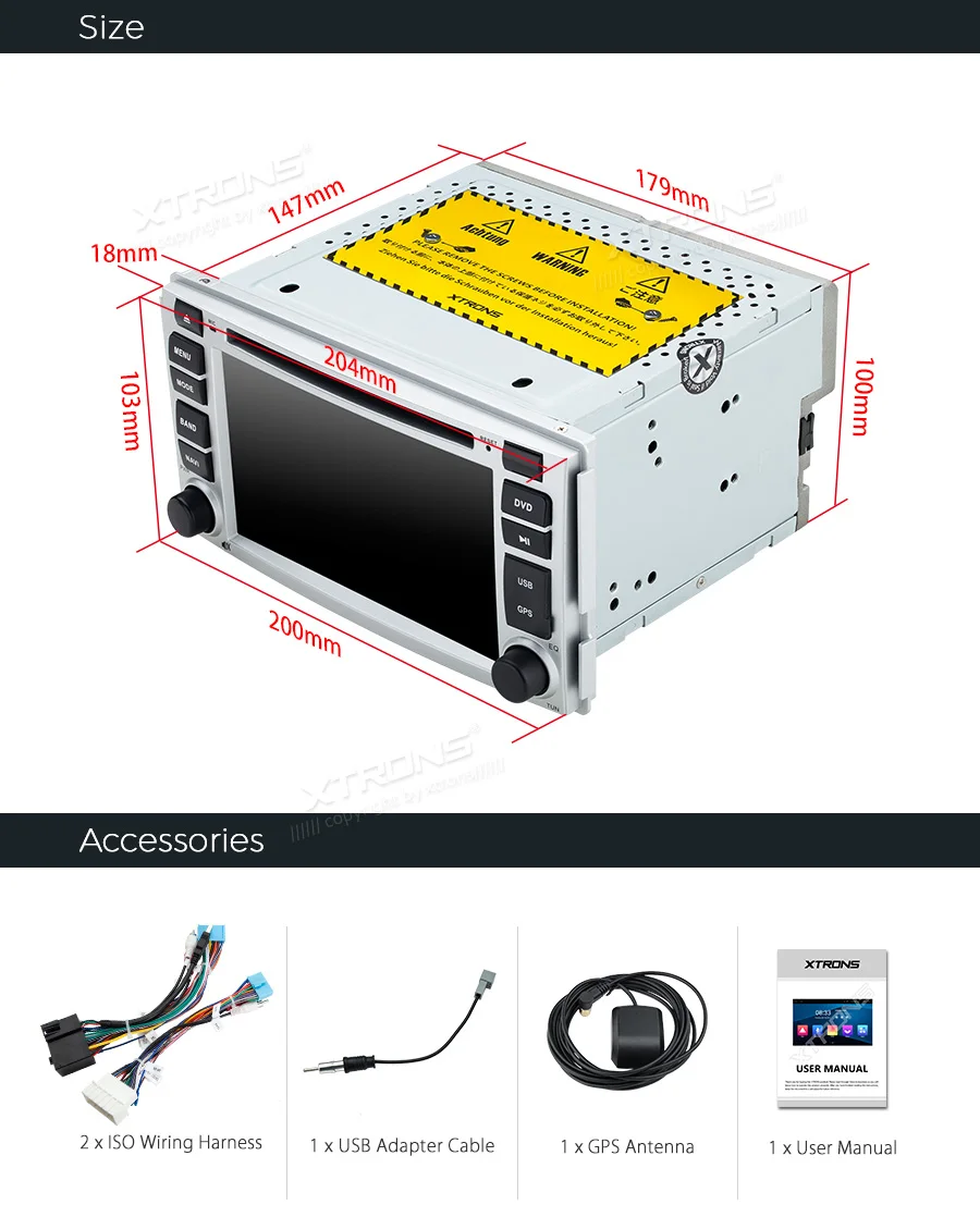 Best 6.2" Android 8.1 Oreo OS Car DVD Multimedia Navigation GPS Radio for Hyundai Santa Fe II 2006 2007 2008 2009 2010 2011 2012 (CM) 21