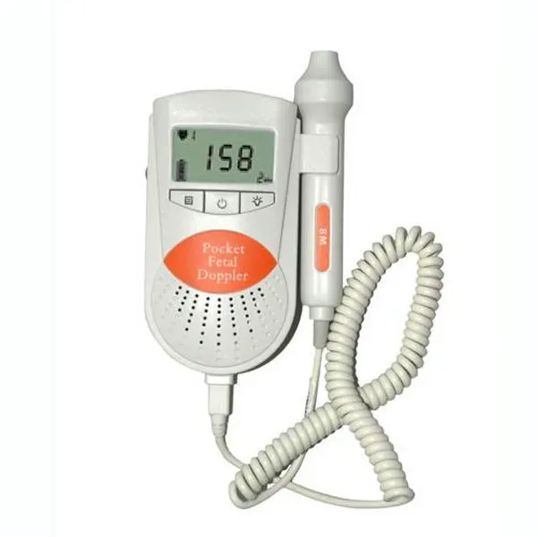 

3MHz Orange Sonoline-B LCD Display Baby Heart Rate Monitor Fetal Dopple With Free Gel