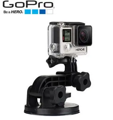 

100% Original Car Windshield Suction Cup Mount Holder Driving Recorder Bracket with Tripod Adapter for Gopro Hero 3 2 1 Camera
