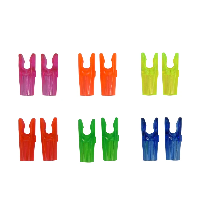 

20 Pcs Arrow Nock Plastic for Arrow Shaft Accessories Outdoor Hunting Shooting Archery Bow Parts