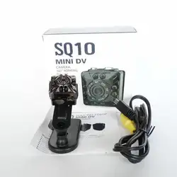 32 г карты + SQ10 HD 1080 P автомобилей DV DVR Камера видеокамера Mini DV ИК Ночное видение ИК Регистраторы