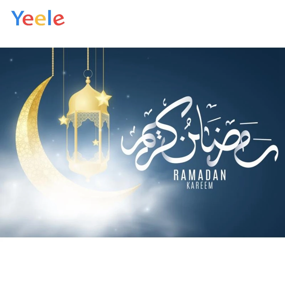

Yeele Moon Ramadan Muslim Lantern Backdrops Portrait Photography Background Customized Photographic Backdrop For Photo Studio