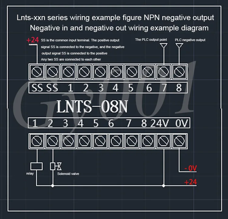 8 способ PLC усилитель вход Универсальный Выход NPN оптрон изоляции доска транзистора 5 в 12-24 В