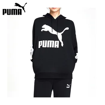 

Original New Arrival 2019 PUMA Classics Logo T7 Hoody Women's Pullover Hoodies Sportswear
