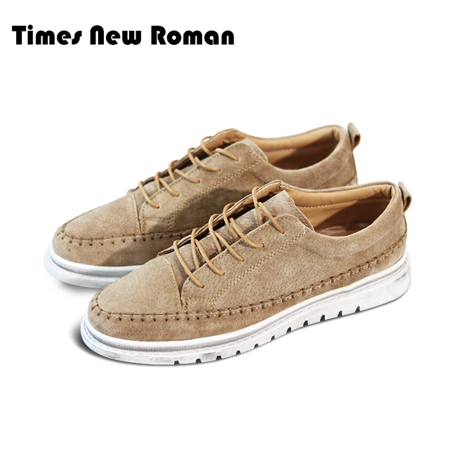 US $49.98 |Times New Roman Herbst Casual Schuhe Herren Leder Wohnungen Lace Up Schuhe Einfache Stilvolle Männlichen Schuhe Turnschuhe Oxford Schuhe Gute Funktion Times New Roman Kausalen Schuhe Herren 2018