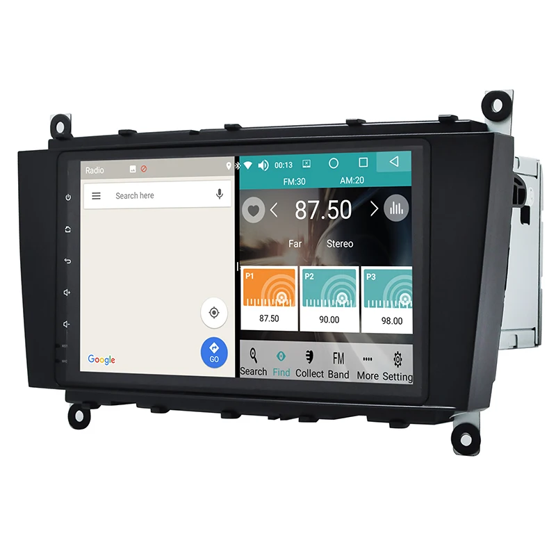 Sale Android 8.0 Din 8 inch DVD Car Audio Navigation System For Benz C-Class W203 Benz CLK W209 (2004-2005) With Car Multimedia Playe 10