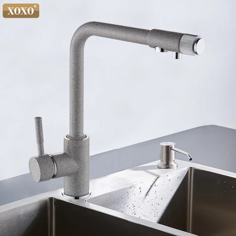  XOXO Filter kitchen faucet Cold and hot installation mixer tap deck rotate 360 degrees and the wate - 32850641185