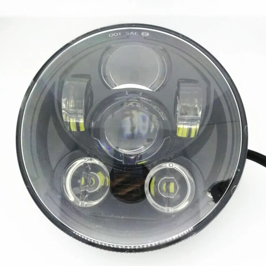 

New 5.75 Inch Round 45W Projector LED Headlight 6000K LED Headlight for Motorcycle