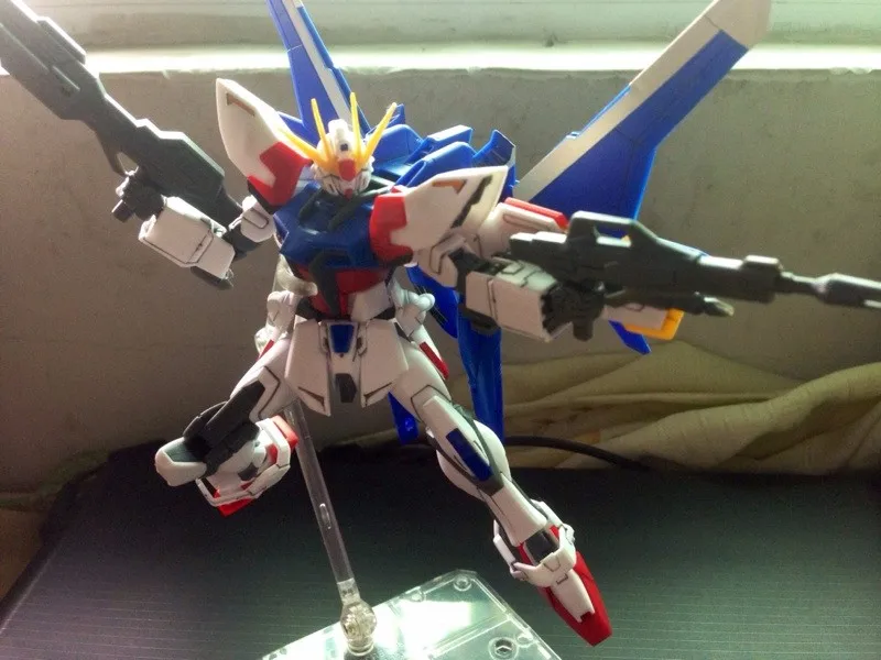 Gundam 1/144 HG Build Strike Gundam полная посылка фигурка пластиковая модель наборы игрушек