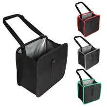 Universal Car Trash Can Seat Back Hanging Multifunctional Storage Bag Organizer Garbage Rubbish Bin Auto Tidying Accessories