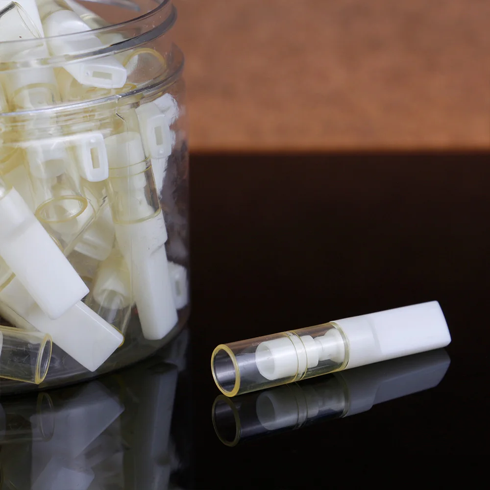 Classic 50 pcs Consumable Cigarette Pipes Multi Use 8mm 5.5mm Diam