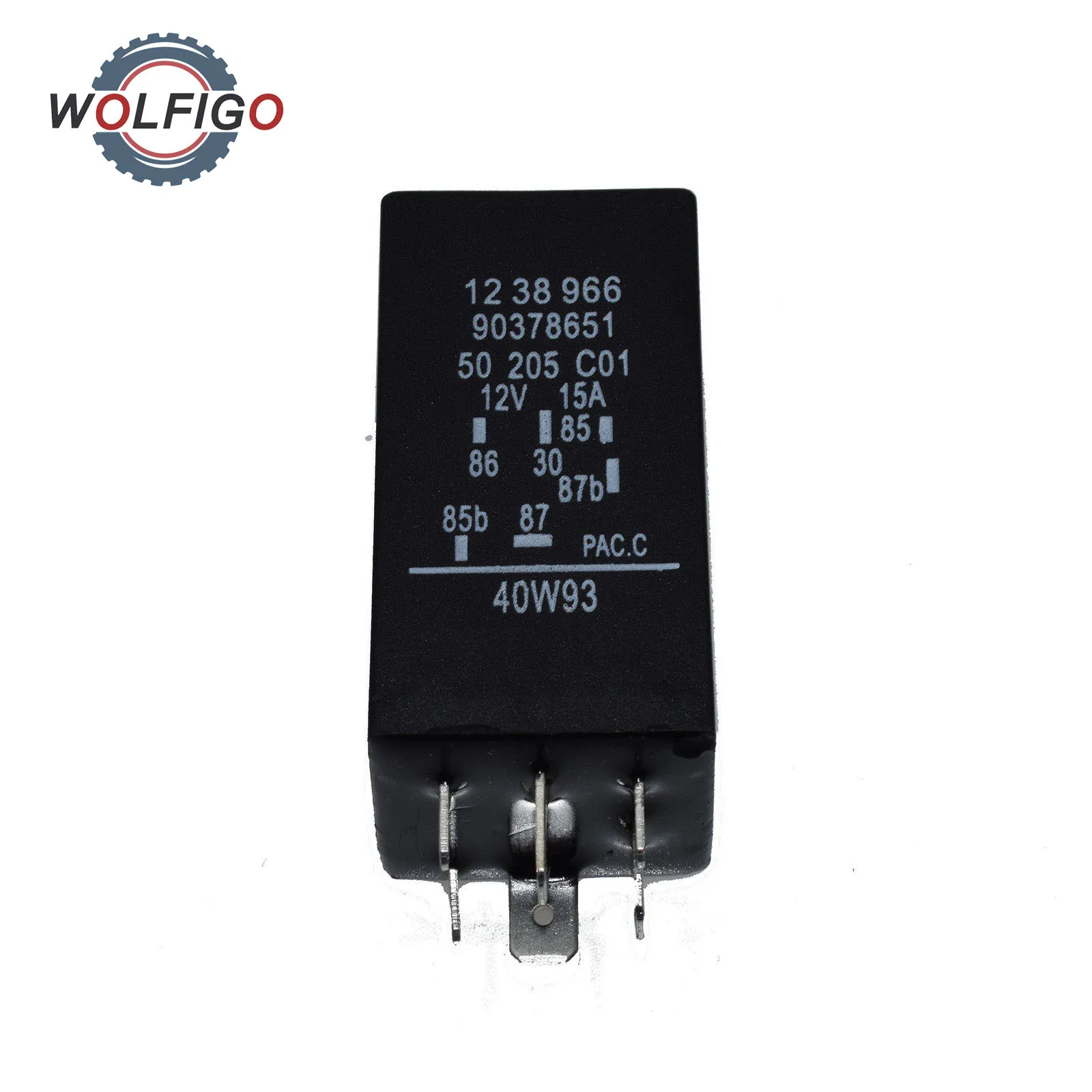 Wolfigo Fuel Pump Relay 90378651 1238540 1238539 1238549 For Opel