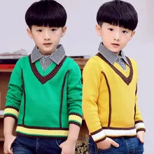 Г. Зимняя детская одежда свитера для мальчиков Повседневный хлопковый вязаный пуловер для маленьких мальчиков, свитера для мальчиков, верхняя одежда для больших детей