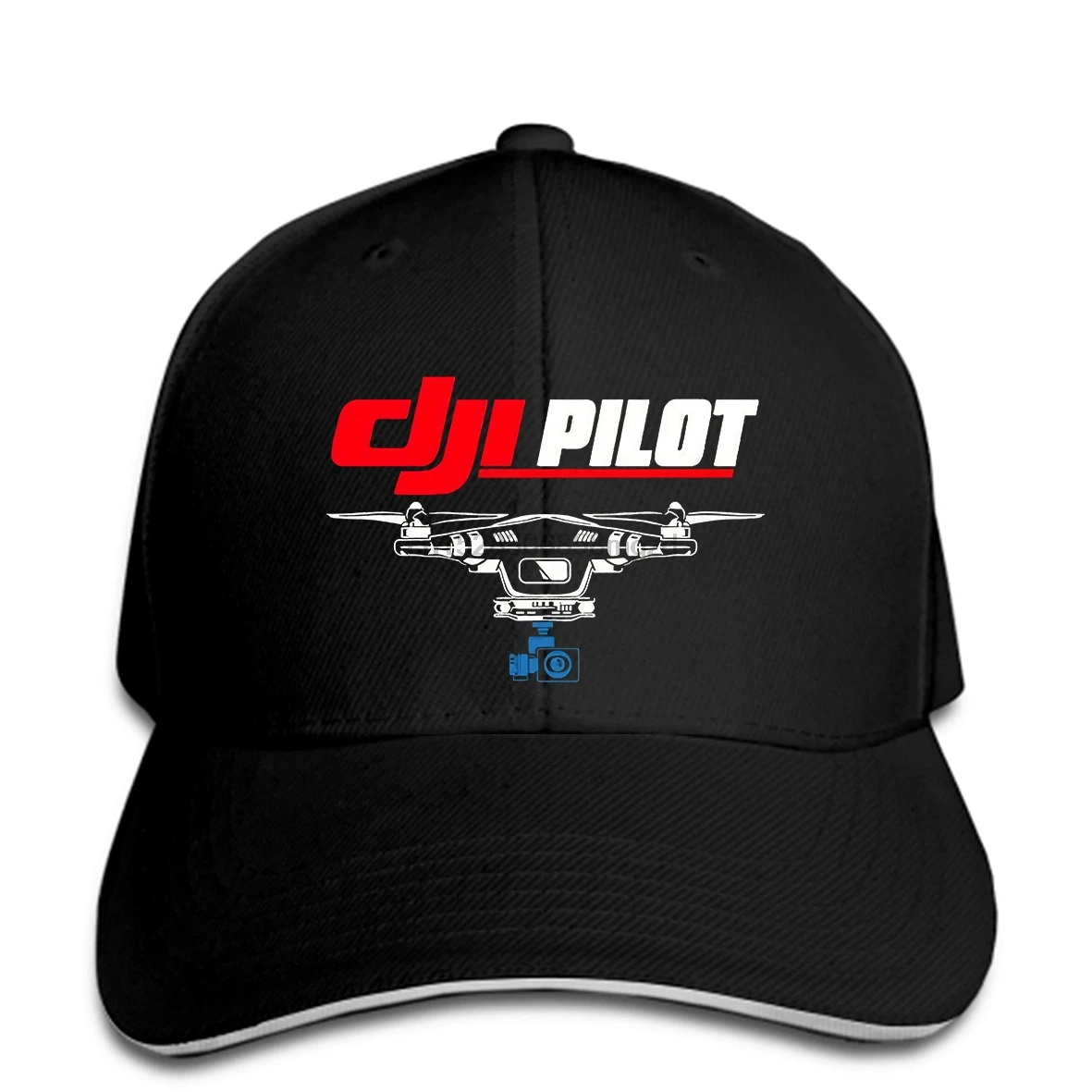 Мужская бейсбольная Кепка для дрона пилота DJI PHANTOM 4 PILOT Мужская бейсболка Snapback Кепка Женская кепка