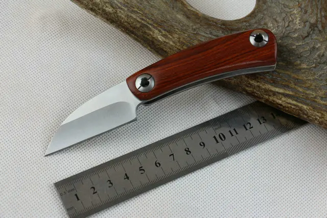 

COG Mini Folding Knife Blade Wood Handle Sharp Camping Knives Survival Tactical Hunting Camping Pocket knife Tools EDC