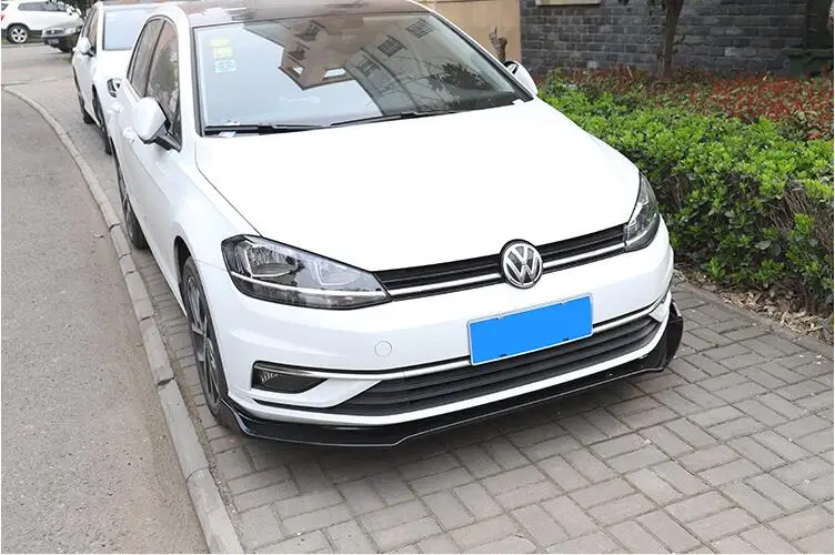 Для Гольфа 7,5 Body kit спойлер- для Volkswagen Golf ABS задний спойлер передний бампер диффузор защитные бамперы