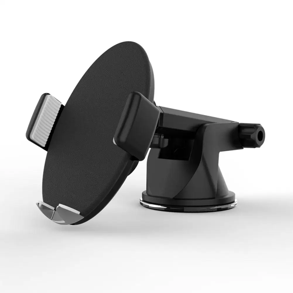Smart Car PU Qi Fast Wireless Charger Intelligent Infrared Mobile Phone Holder for IPhone XS Max XR X 8 Plus Samsung S10 S9 r20