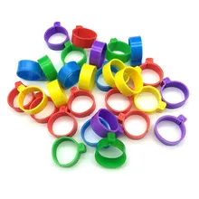 200 шт. внутренний диаметр 2,0 см куриная нога Кольцо утка гусиная птица перепелок птица курица кольцо портативное устройство 1 см