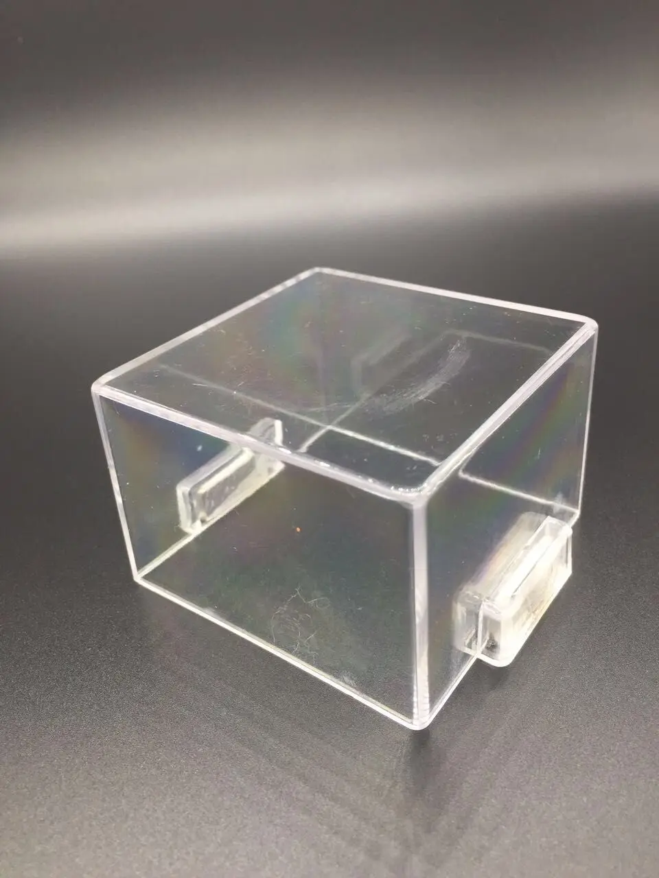 

Magnetic button protective cover with magnet square transparent protection cover seat distribution cabinet special