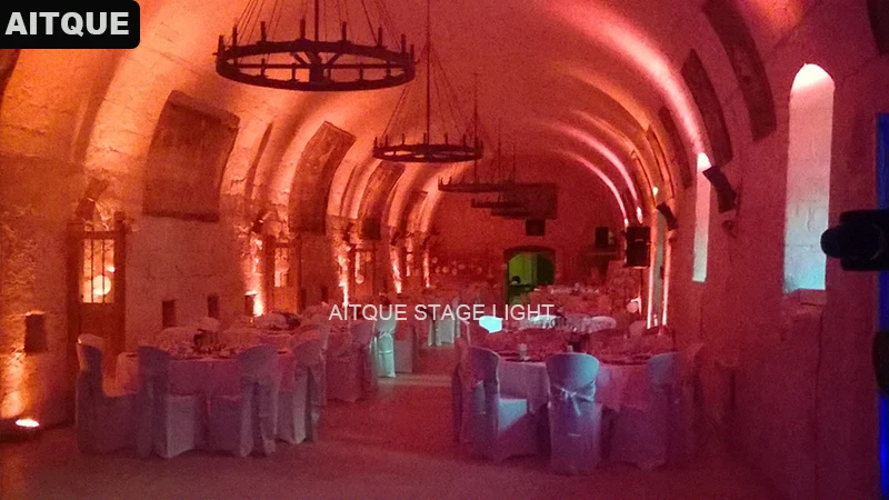 16 Lote China Equipamentos dj Par Led Mini 9x15 w Led Par 5in1 Dmx512 Levou Par 64 Luz Levou Luz Par Plana 11 Efeito de Iluminação de palco
