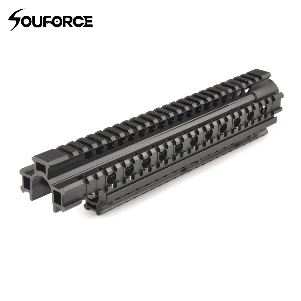 Новый тактический FN FAL Quad Rail Монтажная система Пикатинни Handguard алюминий L1A1 Охота стрельба